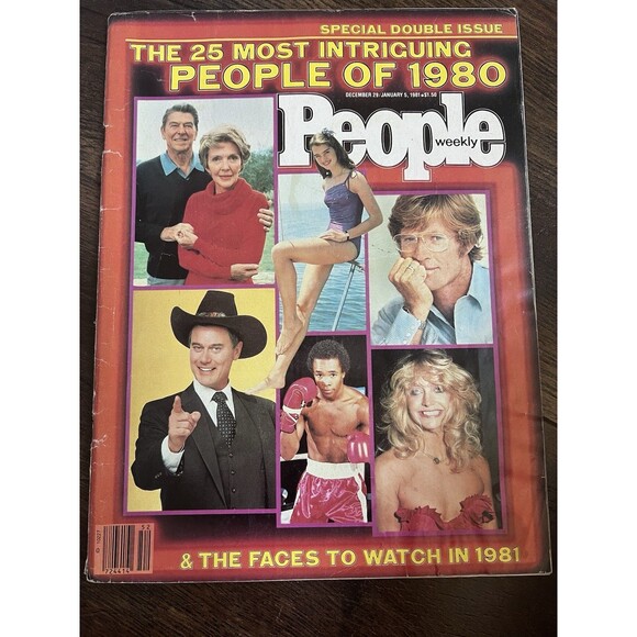 People Weekly Magazine 25 Most Intriguing People 1980 December 29/January 5 1981 - Picture 1 of 16